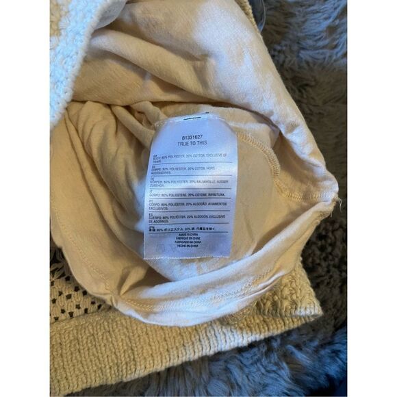 Volcom stone row collection size large crochet mini‎ dress - Picture 7 of 7